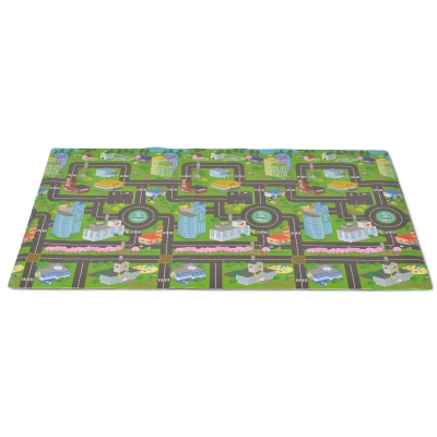 Килимче за игра Moni Toys - City Map, Голямо
