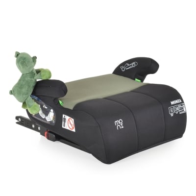 Седалка за кола Moni - Monza, IsoFix, i-Size, 125 - 150 cm, Зелена