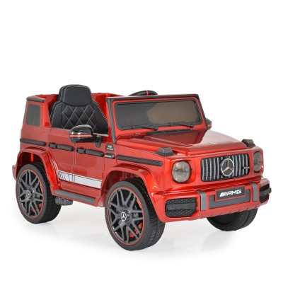 Акумулаторен джип Moni - Mercedes G63, Червен металик