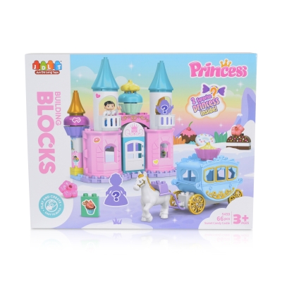 Конструктор JDLT - Princess, 66 части