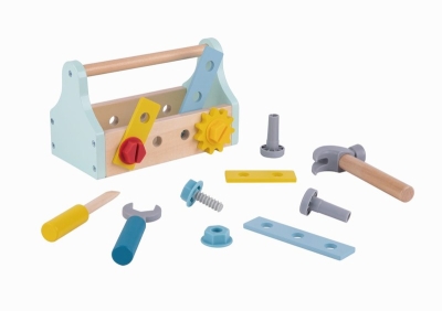 Дървен детски сет с инструменти Moni - Tooky Toy