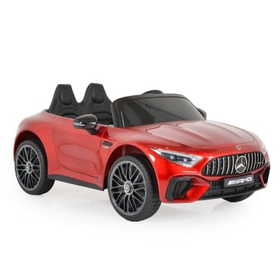 Акумулаторна кола Mercedes Benz - DK, SL63, червена