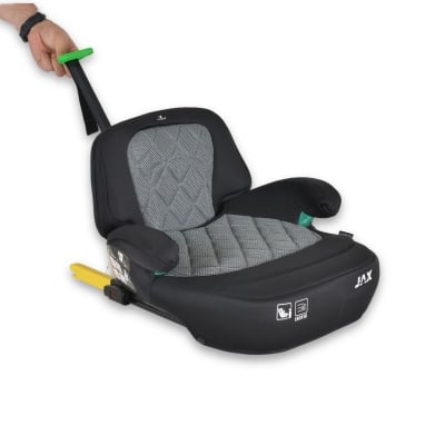 Столче за кола Cangaroo - Jax, IsoFix, 125-150 cm, Сиво