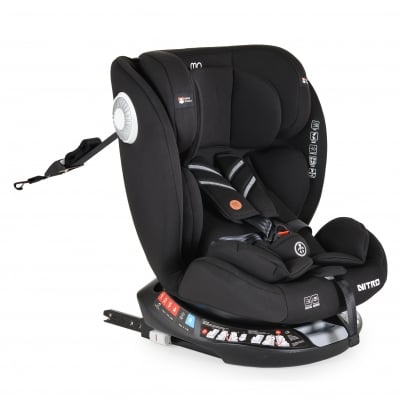 Столче за кола Moni - Nitro, IsoFix, 0-36 кг, Черно