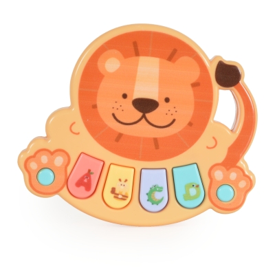 Детска музикална играчка Moni Toys - Пиано, Лъв