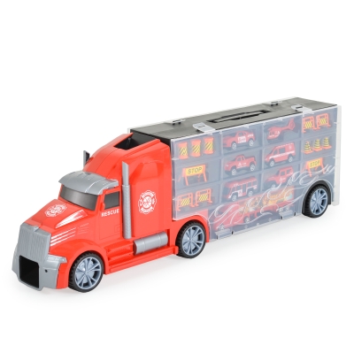 Игрален комплект Jin Jia Toys - Автовоз с колички