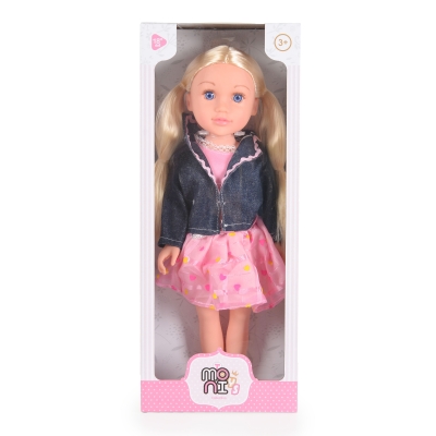Кукла Moni Toys - Darling Doll, 46 сm, С дънково яке