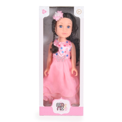 Кукла Moni Toys - Darling Doll, 46 сm, С розова рокля