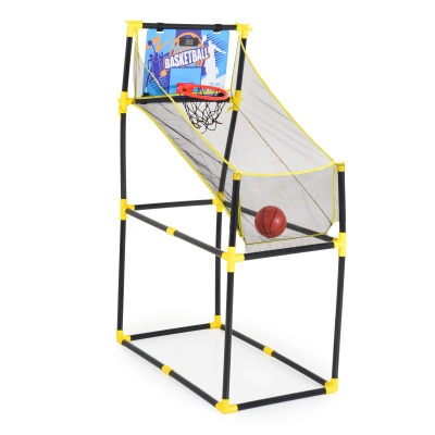 Игрален комплект Moni Toys - Баскетболен кош с електронно табло и топка