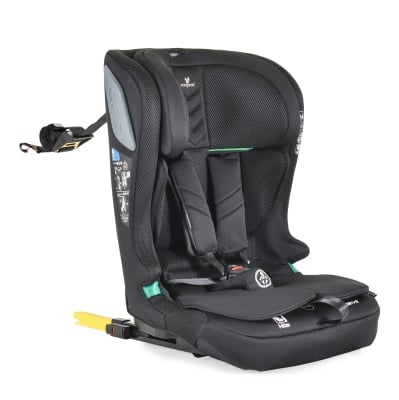 Детско столче за кола Moni - I-Drive, IsoFix, 76-150cm, Phantom-Black