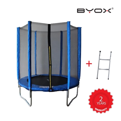 Батут с външна мрежа Byox - Jump, 183 cm (6ft)