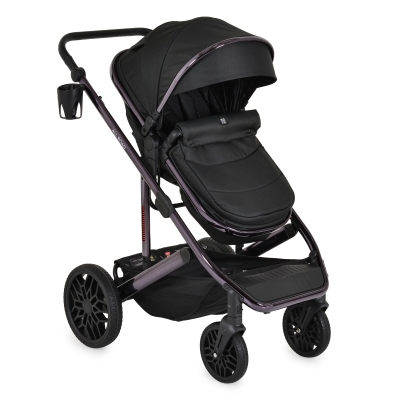 Бебешка количка 2 в 1 Moni - All Road, Black