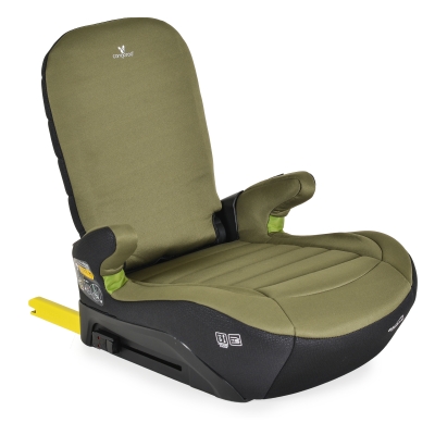 Седалка за кола Cangaroo - Galaxy, IsoFix, i-Size, 125-150 cm, Juniper-Green