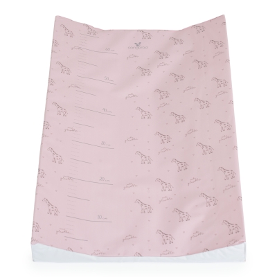 Мека подложка за повиване Cangaroo - Pink Giraffe, 44 х 67 сm