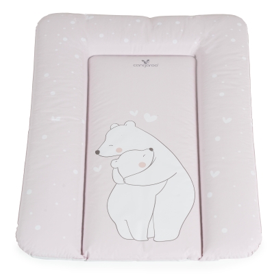 Мека подложка за повиване Cangaroo - Pink Bears, 50 х 70 сm