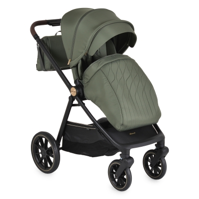 Бебешка количка 2 в 1 Cangaroo - Celebrity, Deep-Green
