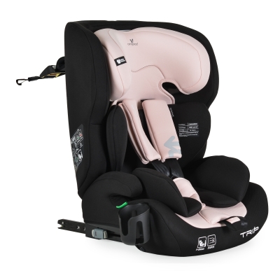 Столче за кола Cangaroo - Trip Baby, i-Size, IsoFix, 76-150 cm, Pink