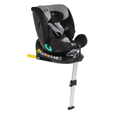Стол за кола Cangaroo - i-Protect, 40-150 сm, 360°, i-Size, IsoFix, Steel-Grey