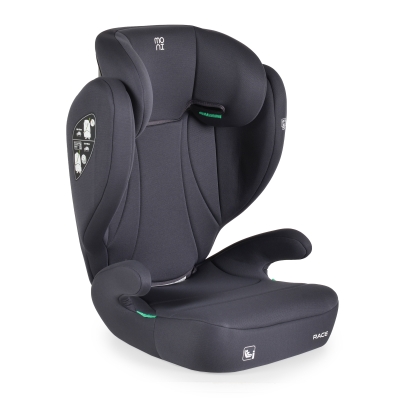 Стол за кола Moni - Race, i-Size, 100-150 сm, Stone Gray