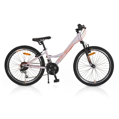 Детски велосипед със скорости 24" Byox - Princess, Beige