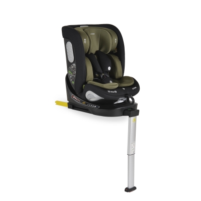 Столче за кола Moni - Strike, i-Size, IsoFix, 40-150 сm, Dark Green