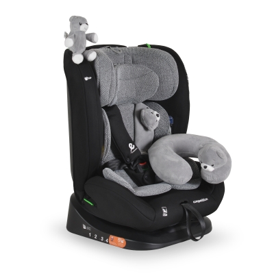 Столче за кола Moni - Competition, i-Size, 40-150 сm, Space grey