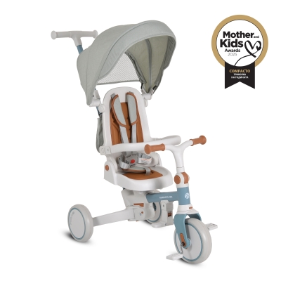 Детска триколка 4 в 1 Byox - Compacto, Синя