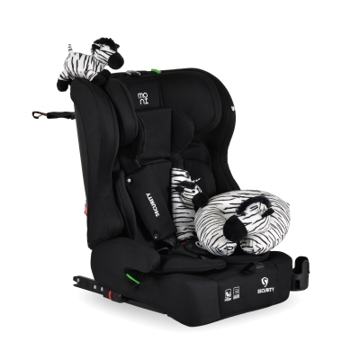 Столче за кола Moni - Security, i-Size, IsoFix, 76-150 сm, Midnight black