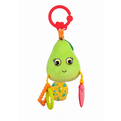 Бебешка играчка Bali Bazoo - Круша, Squeaker