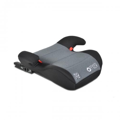 Анатомичка седалка за кола Moni - Officer, Isofix, 125-150 cm, Тъмносива