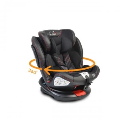 Столче за кола Moni - Motion, IsoFix, 0-36 kg, Черно