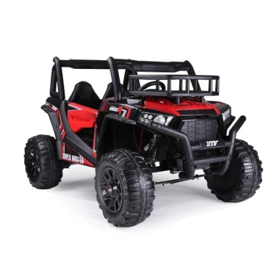 Акумулаторен джип Moni - Super UTV, Червен