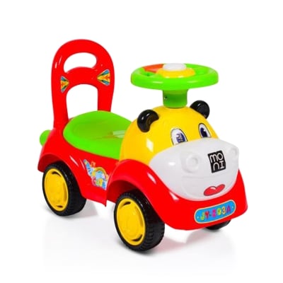 Кола за бутане Moni - Super Car, Червена