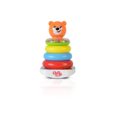 Бебешки рингове Moni Toys - Bear and Dear Rings