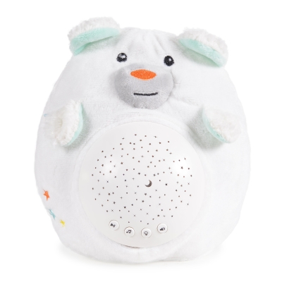 Нощна лампа с проектор Moni Toys - Starry Sky, Мече