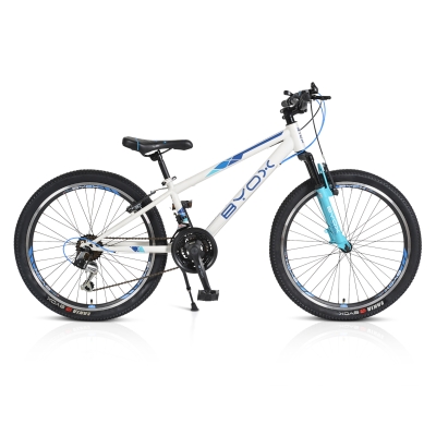 Велосипед със скорости Byox - Master 24", Бял
