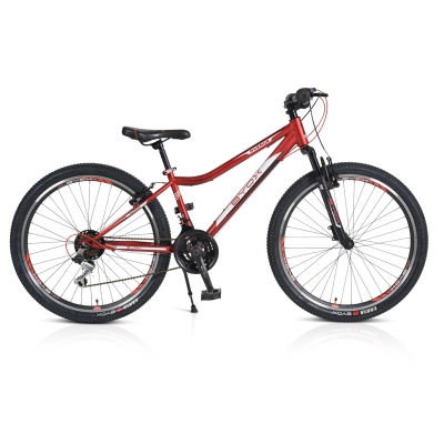 Детски велосипед със скорости Byox - Avenue 26", Червен
