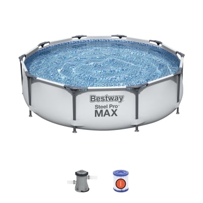 Градински сглобяем басейн Bestway - Steel Pro, 3.05 m x 76 cm