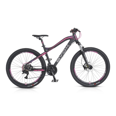 Велосипед със скорости Byox - Alloy hdb, 26“, Розов