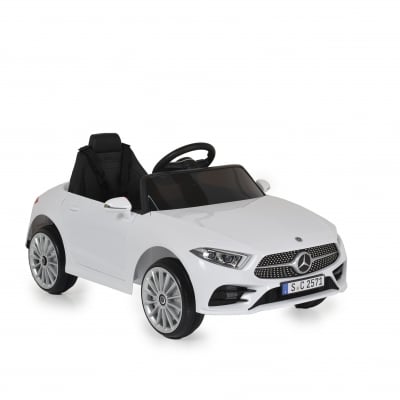 Акумулаторна кола Moni - Mercedes-Benz CLS 350, Бяла