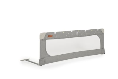 Преграда за легло от лен Cangaroo - 130 cm, Сива