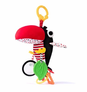 Бебешка играчка Bali Bazoo - Тукан