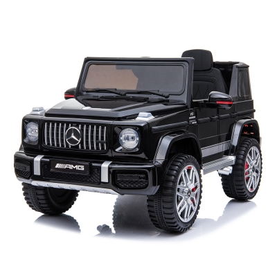 Акумулаторен джип Мoni - Mercedes G63, BBH003, Черен металик