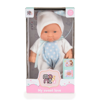 Детска кукла Moni - Bunny White, 20 cm