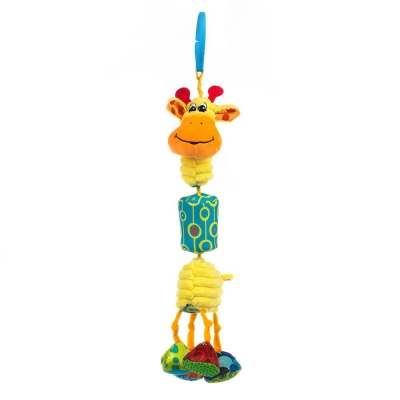 Висяща бебешка играчка Bali Bazoo - Жирафчето Gabi, с камбанка