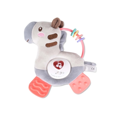 Мека музикална играчка Moni Toys - Zebra