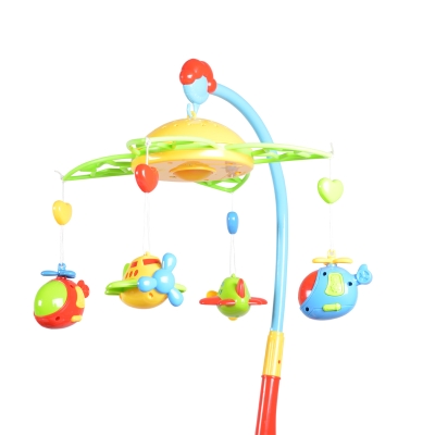 Музикална въртележка прожектор Moni Toys - Plane Fairyland