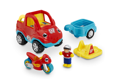 Детска играчка WOW Toys - Мото отборът на Марко