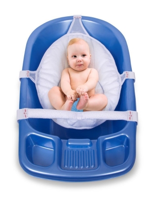 Мултифункционална подложка за вана Sevibaby, Бяла