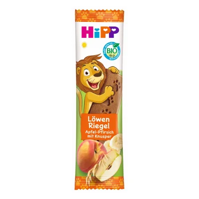 Био мюсли барче Hipp - Овес, Ябълка и Праскова, 20 g